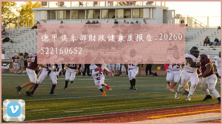 德甲俱乐部财政健康度报告_20260522160652